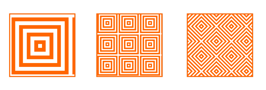 Pattern Fill Color CorelDRAW Help | Two-color pattern fills